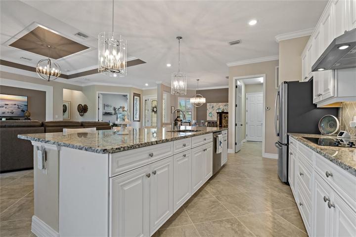 DESIGNER LIGHT FIXTURES THROUGHOUT!