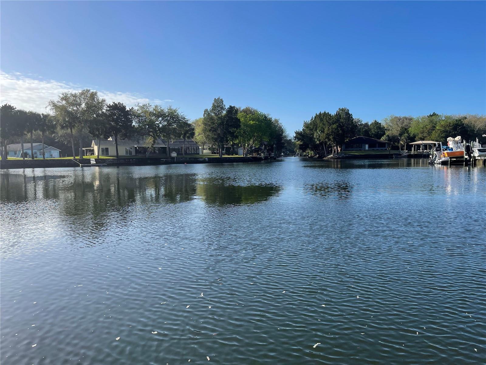 View from dock
