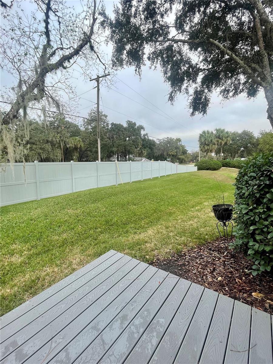 Back Deck