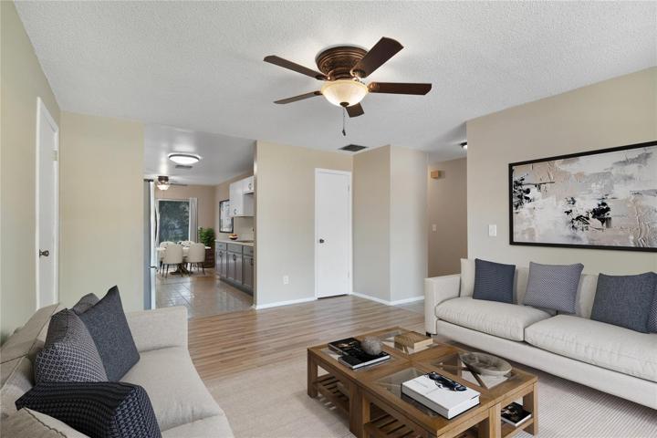 LIVING ROOM. Virtually Staged.