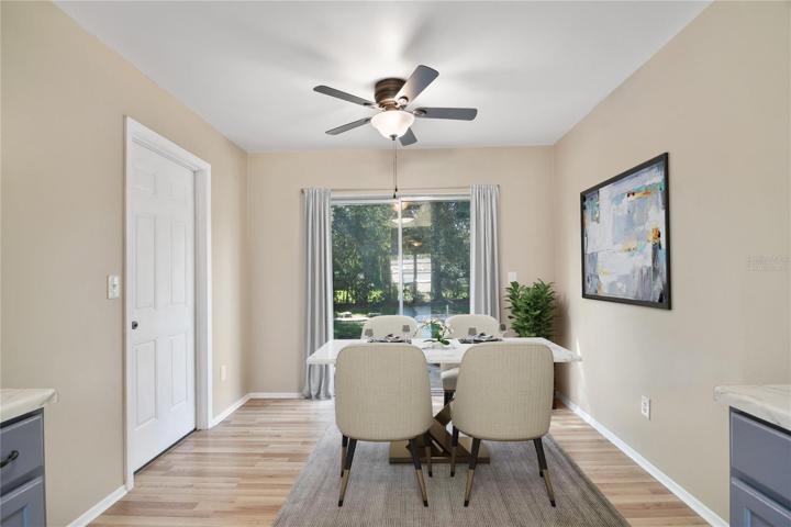 DINING AREA. Virtually Staged.