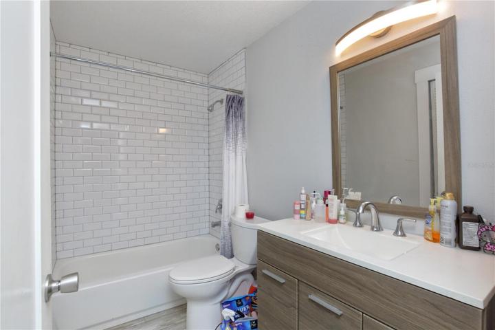 The guest bathrooms have been remodeled.