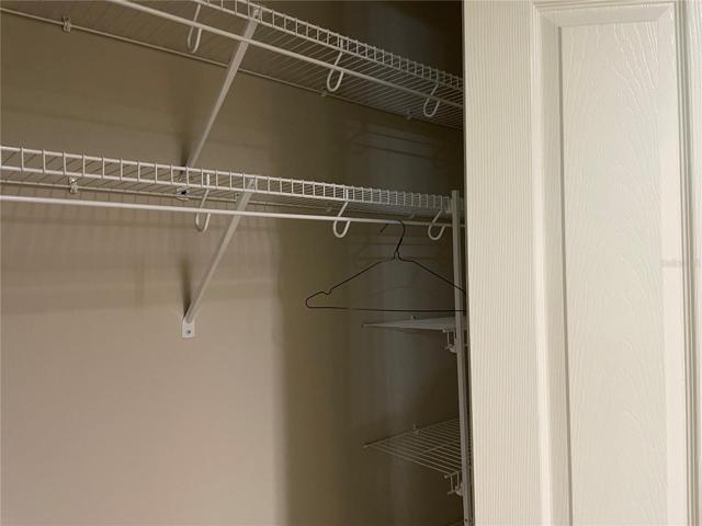 secondary closet in master