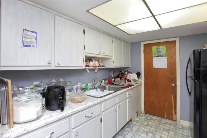 This kitchen has not been remodeled as the others have.