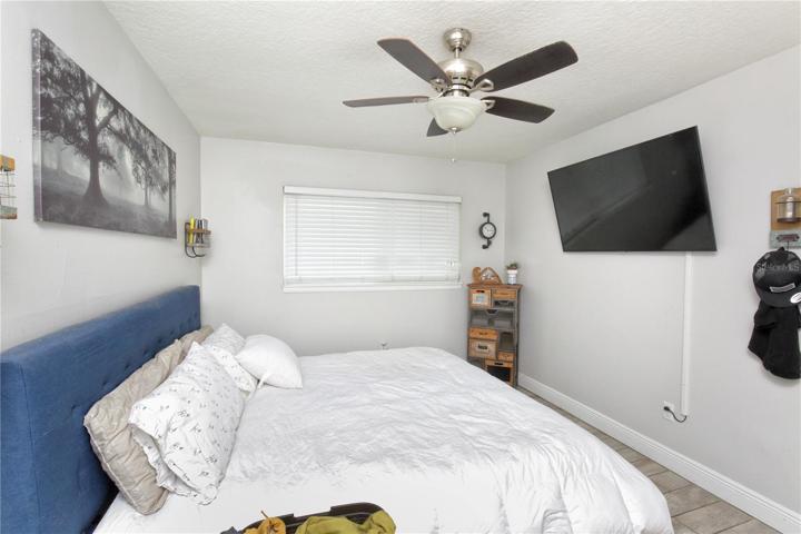 New floors, paint, and ceiling fans were installed when remodeled.
