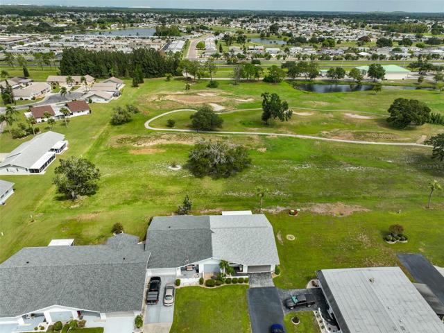 Aerial Golf Course View