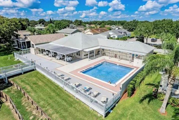 Huge clubhouse with pool and amenities