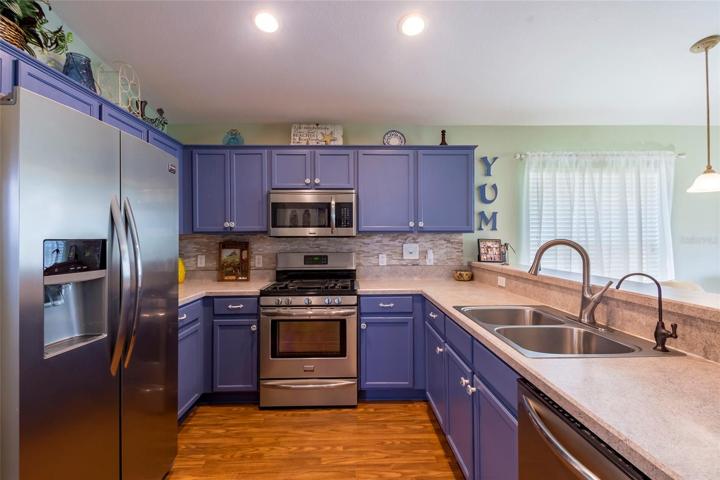 Kitchen with Gas Range
