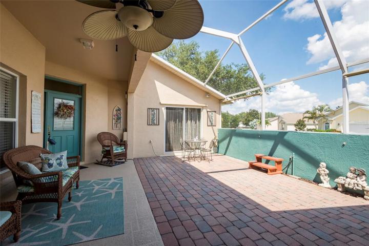 Screened Courtyard