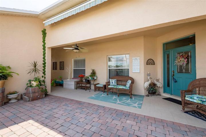Screened Courtyard
