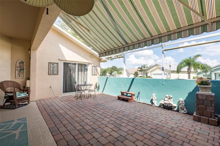 Screened Courtyard