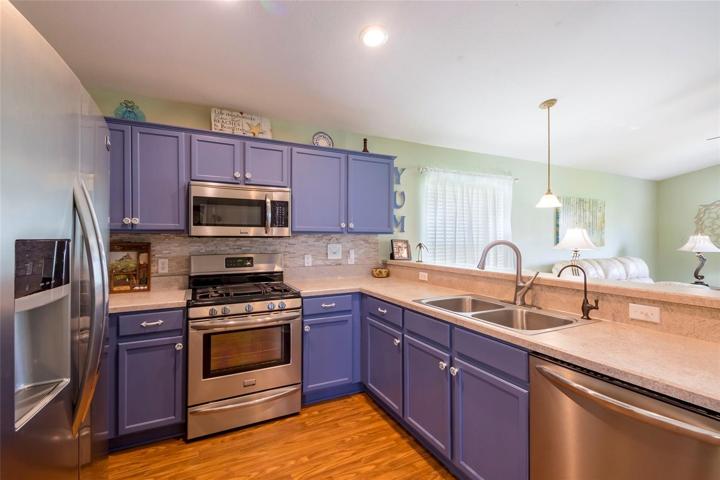 Kitchen with Gas Range