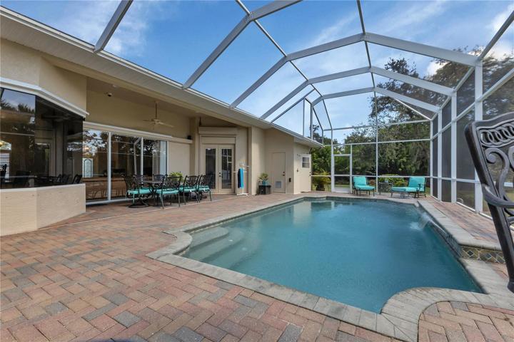 Lanai and large pool