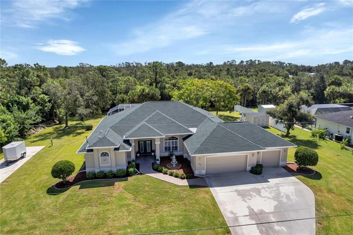 Drone shot- RV pad on left