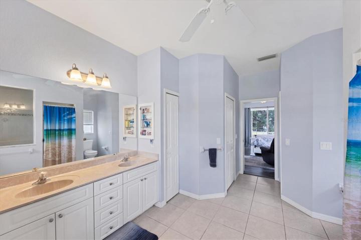 Master bathroom