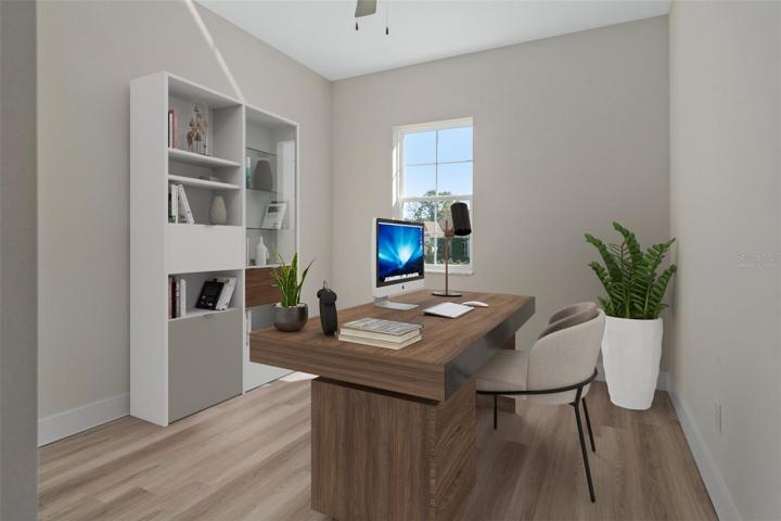 DEN/ GUEST ROOM VIRTUALLY STAGED