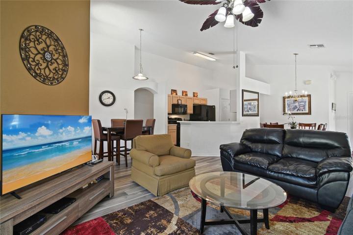 Open living and dining!
