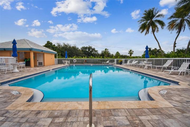 The Greens at Pinebrook exclusive pool.