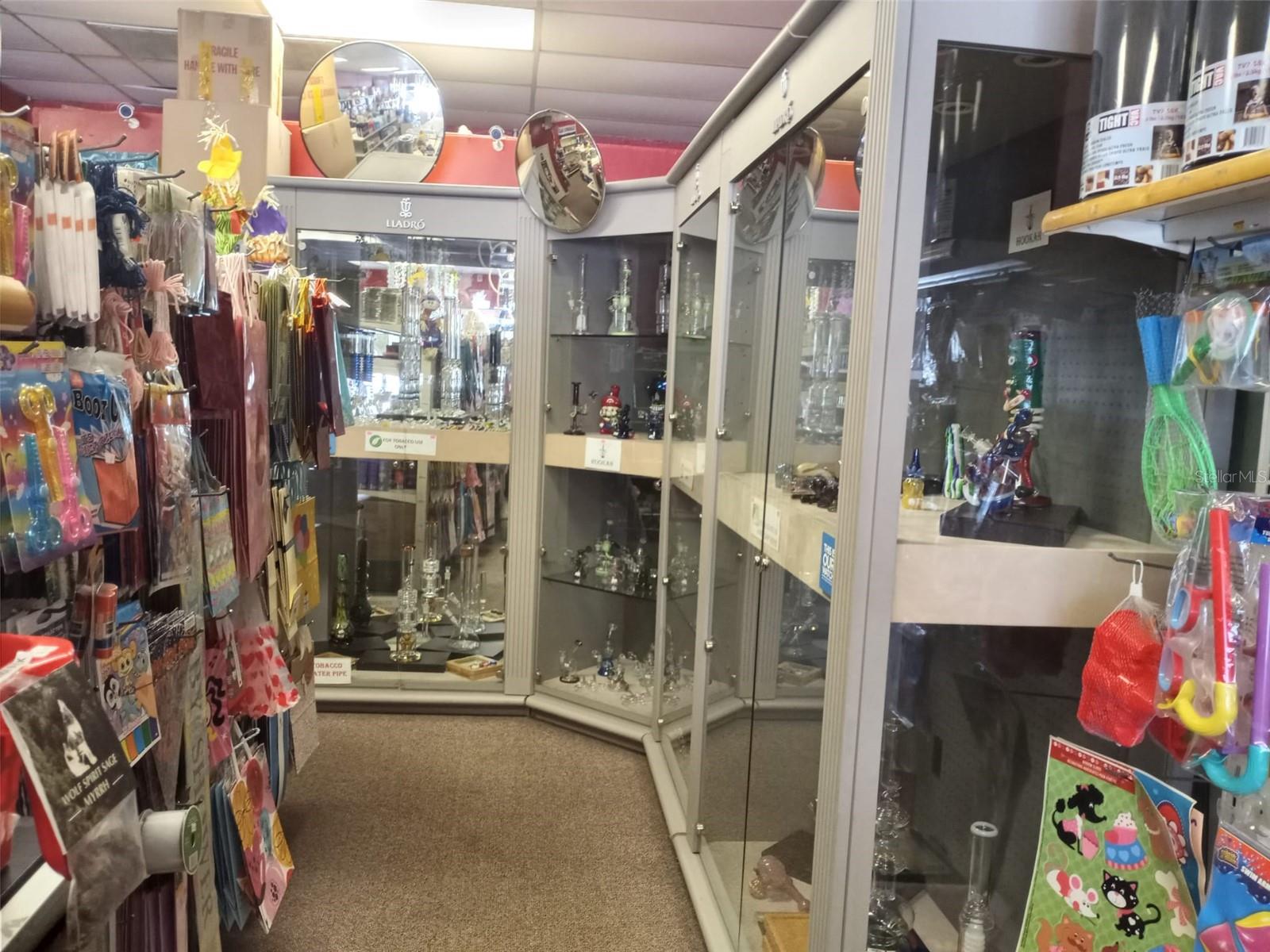 inside store