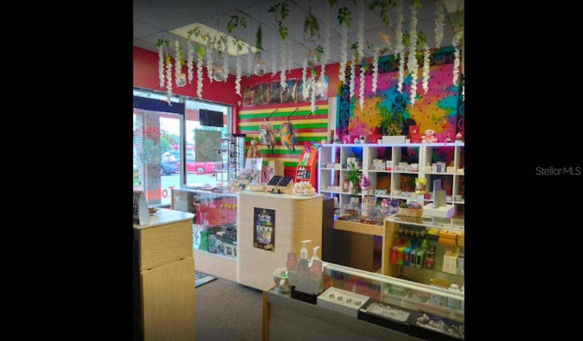 inside store