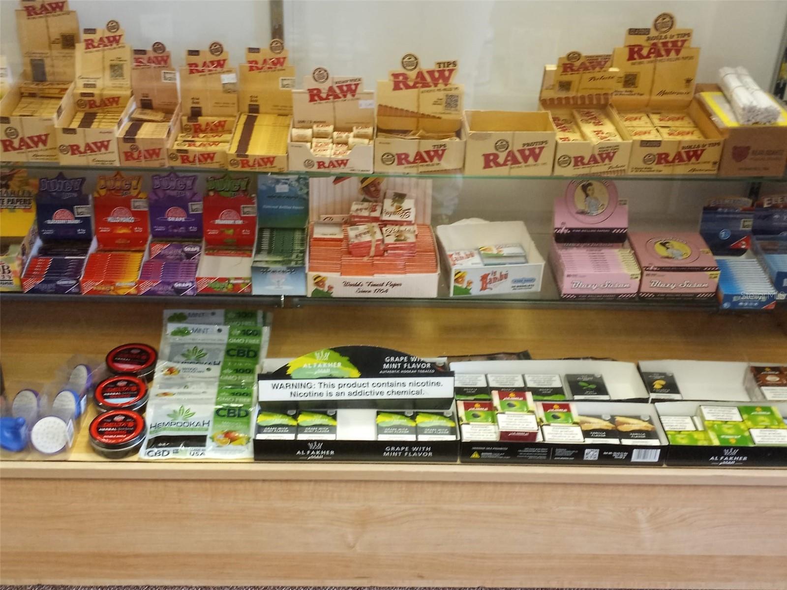 inside store