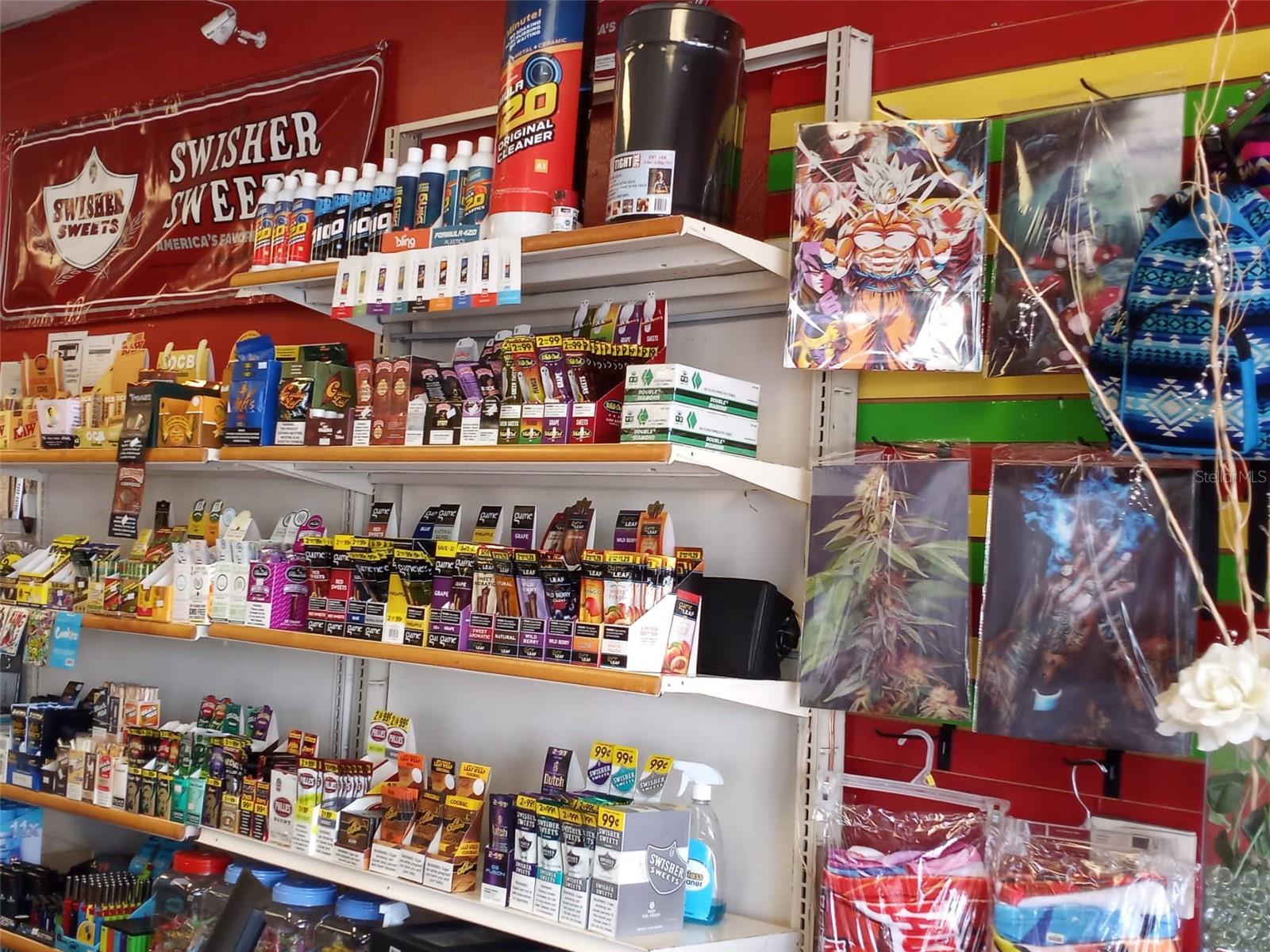 inside store
