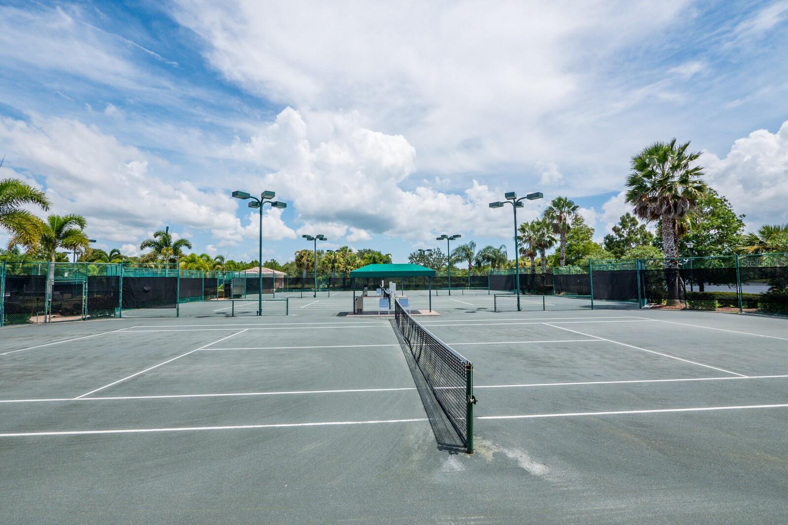 Tennis courts