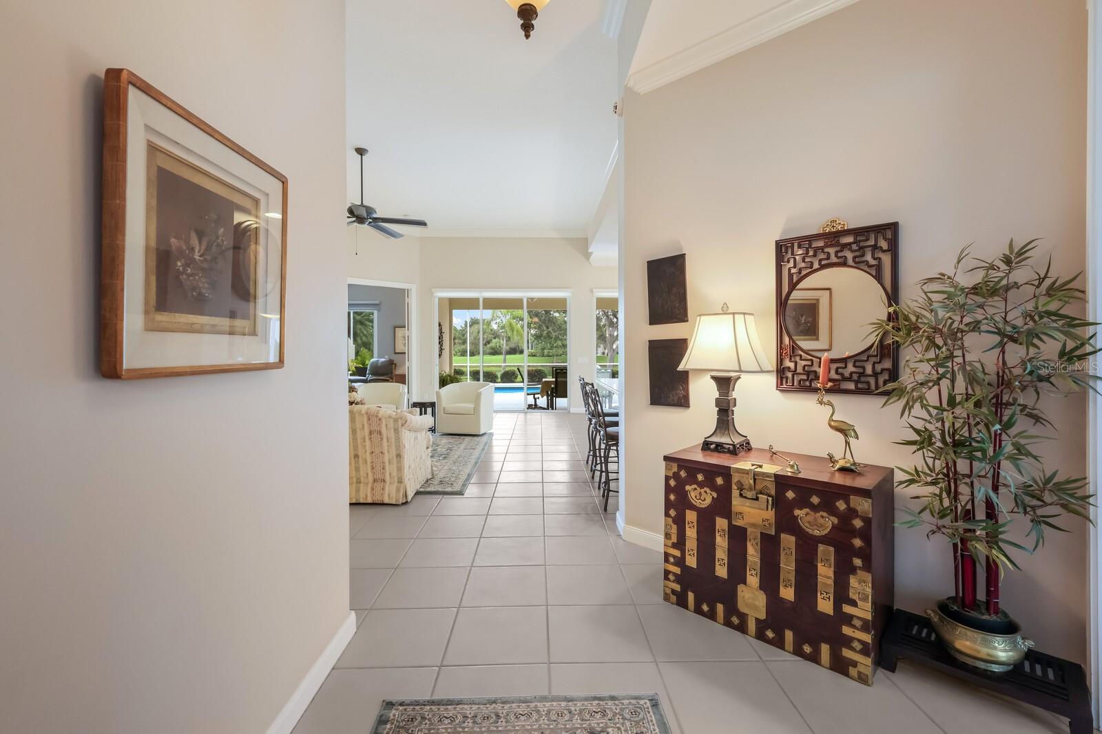 Foyer to gathering room