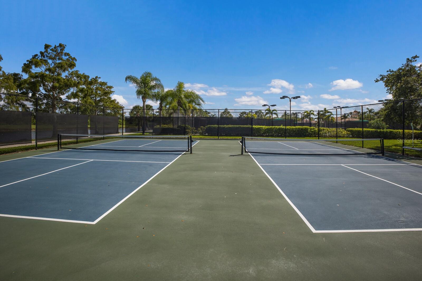 Pickleball courts