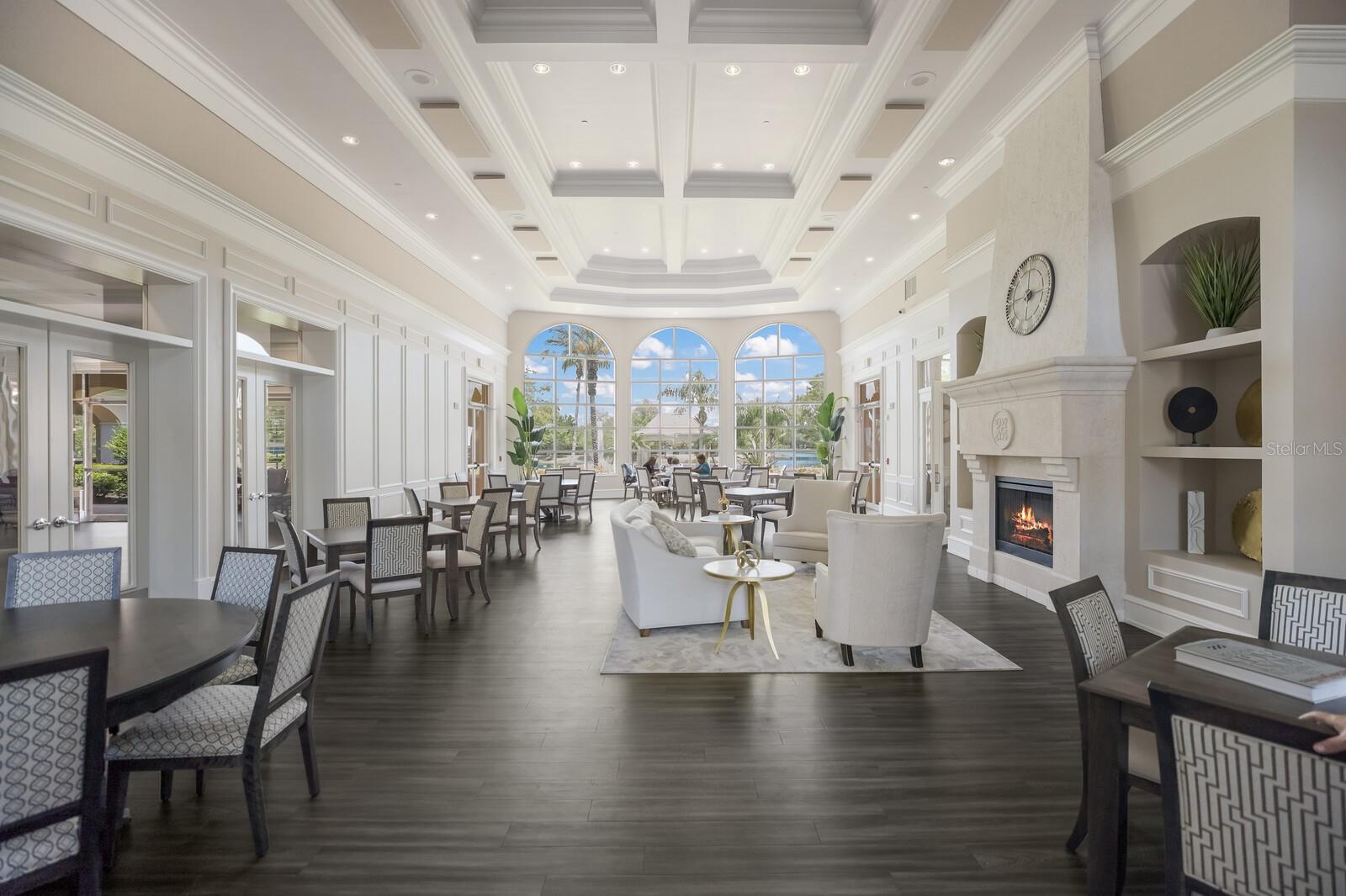 Clubhouse gathering room