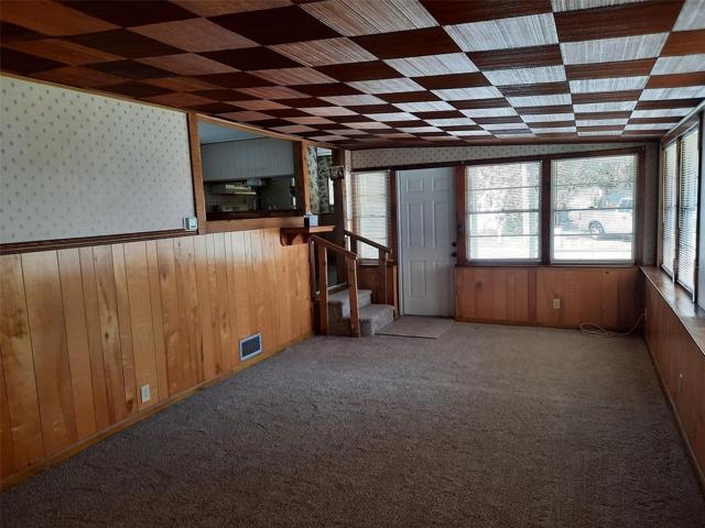 Reverse view of living room