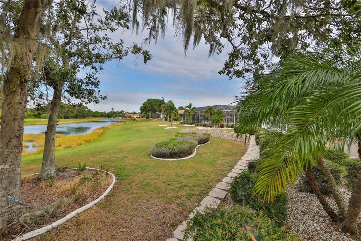 Rear Yard View Of Pond, & Renaissance Golf Course View