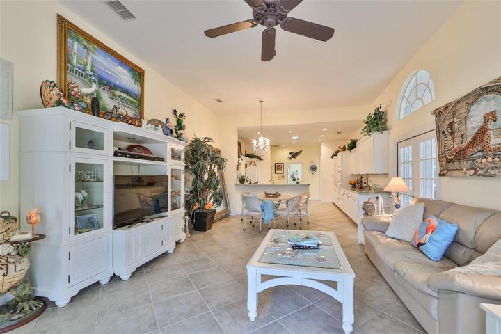 French doors to /Rear lanai