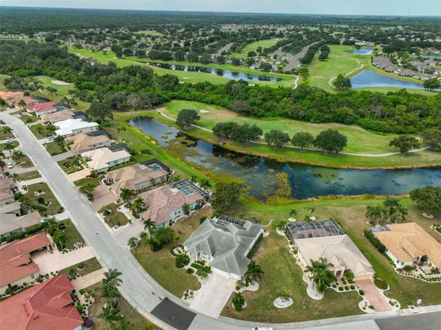 Aerial House Pond, Renaissance Golf Course & Conservation View