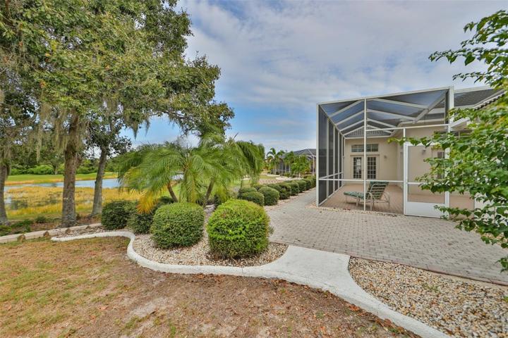 Rear View Pond, Renaissance Golf Course View, Large Bricked Pad & Walkway
