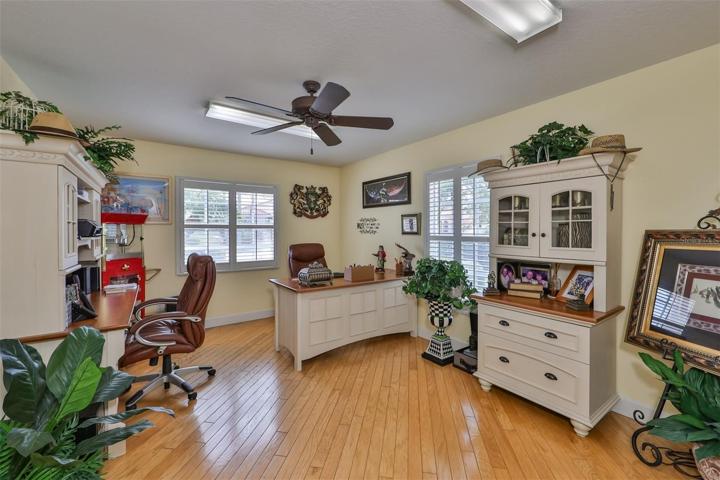 Office/Guest Bedroom, Plantation Shutters