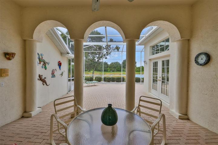 Covered Rear Lanai