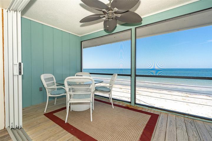 Rear Deck and View.