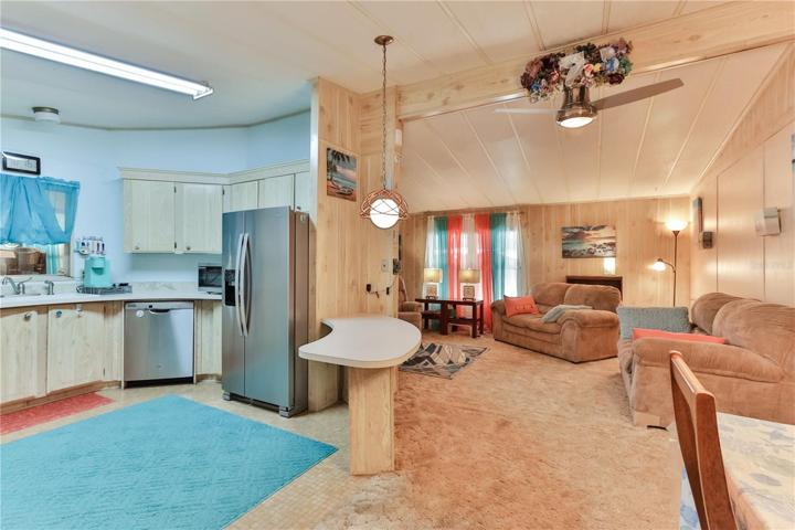 Kitchen Dining Living