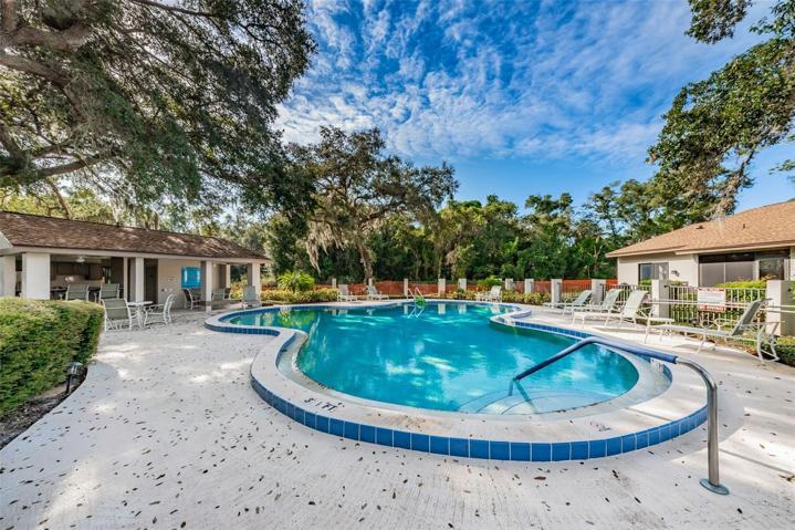 Community pool and deck