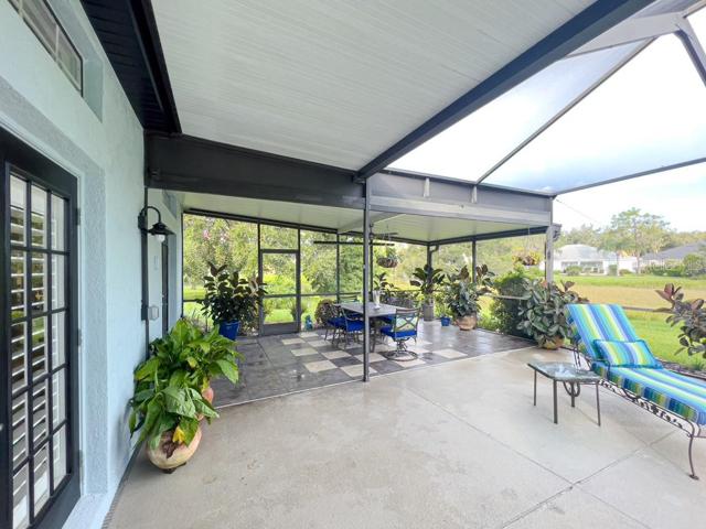Extended lanai area