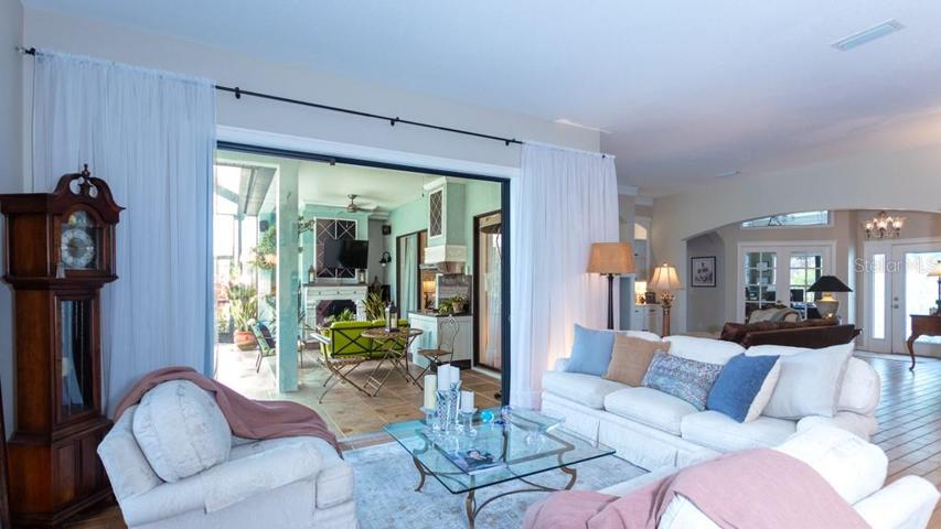 Living room to lanai