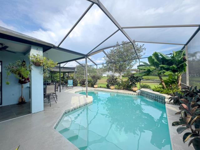 View of pool