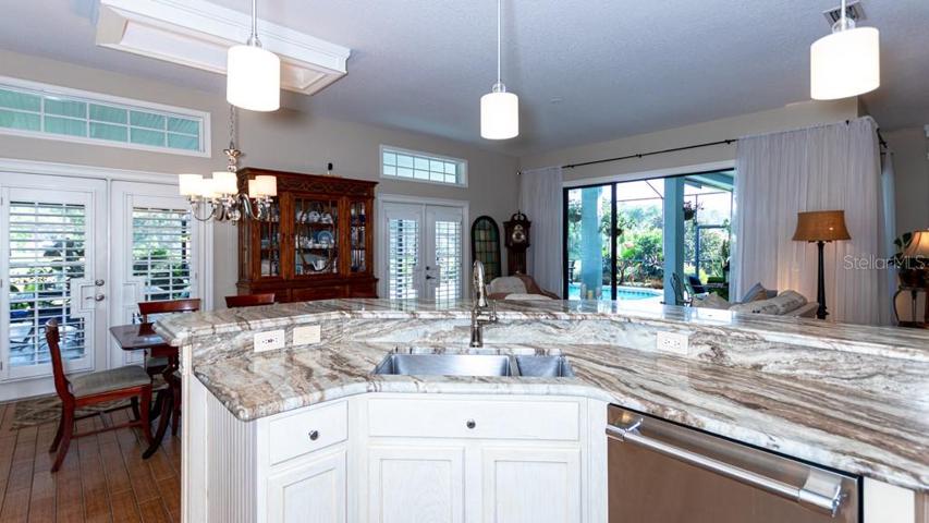 Kitchen view to lanai