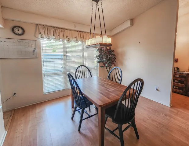 Dining room, entry to right