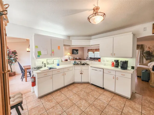 Lots of cabinets for storage