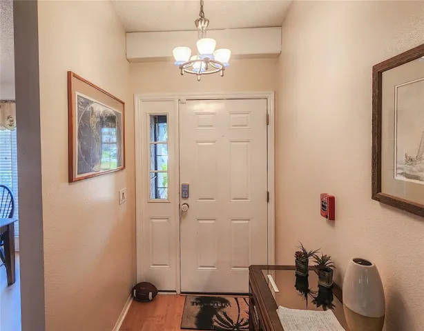 Spacious entry