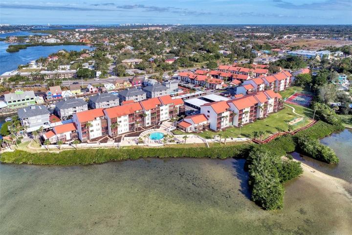 Aerial view of complex