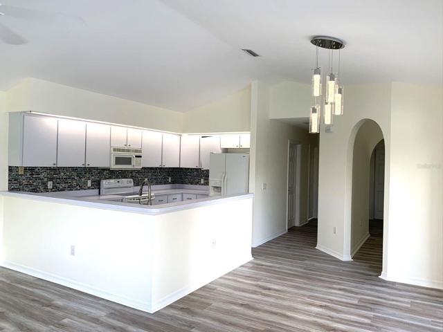 Kitchen with breakfast area