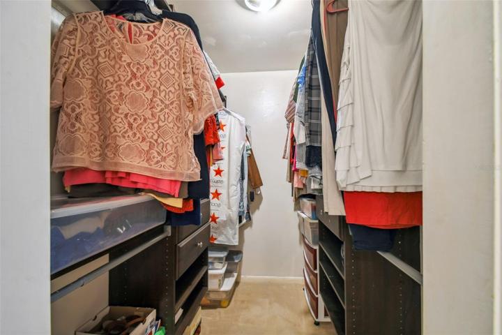 Walk in closet.